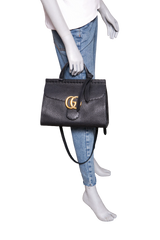 GUCCI GG MARMONT TOP HANDLE BLACK