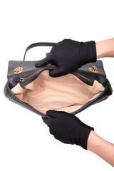 GUCCI GG MARMONT MEDIUM MATELASSÊ BLACK