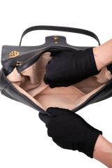 GUCCI GG MARMONT MEDIUM MATELASSÊ BLACK