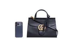 GUCCI GG MARMONT TOP HANDLE BLACK