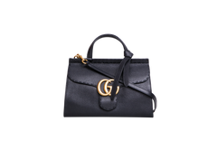 GUCCI GG MARMONT TOP HANDLE BLACK