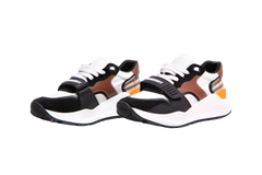 BURBERRY SNEAKER MULTICOLOR CANVAS - 40 BR