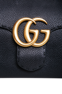 GUCCI GG MARMONT TOP HANDLE BLACK