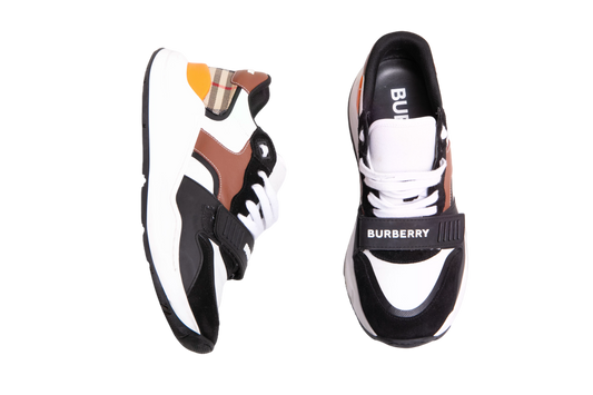 BURBERRY SNEAKER MULTICOLOR CANVAS - 40 BR