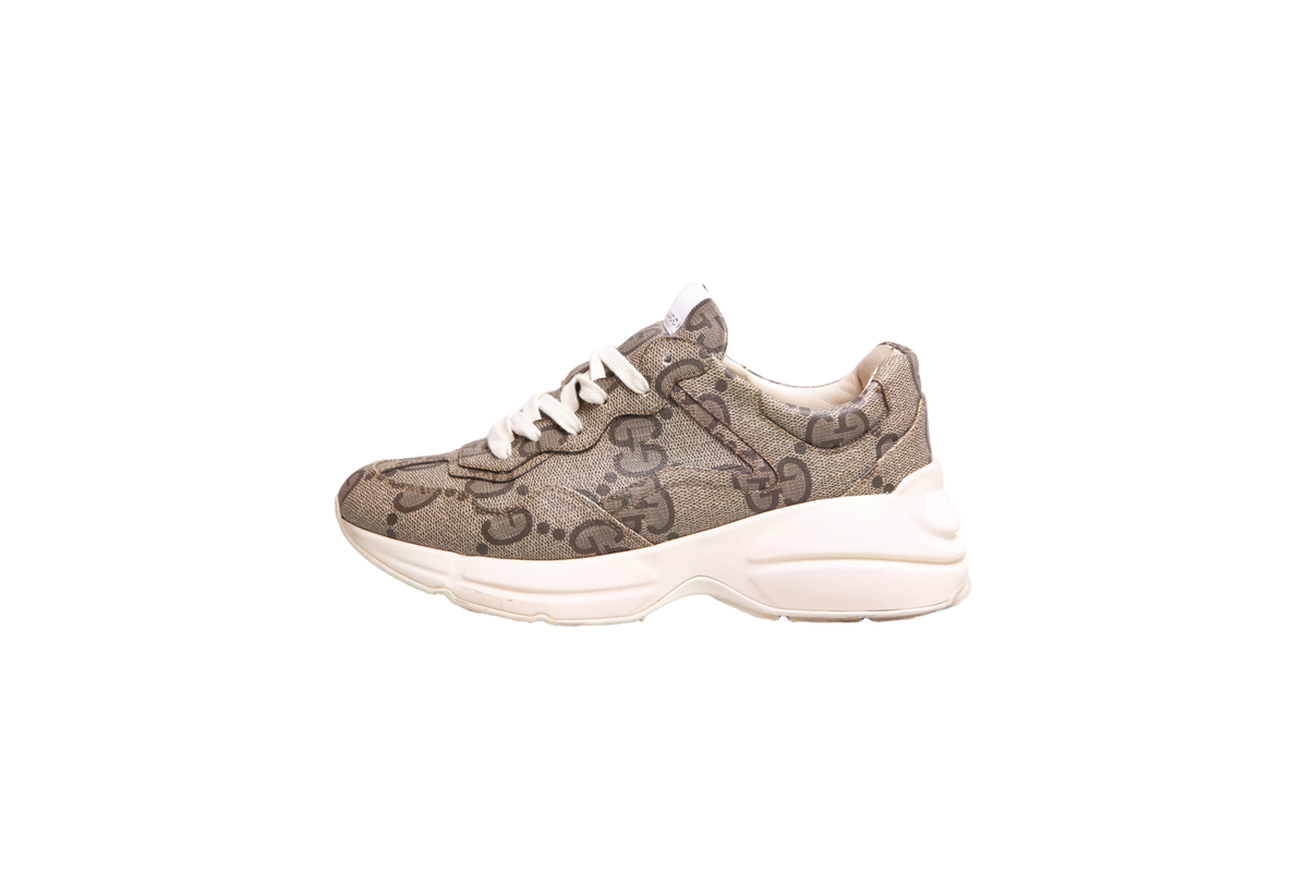 GUCCI SNEAKER RHYTON GG CANVAS OFF WHITE -  39/39,5 BR