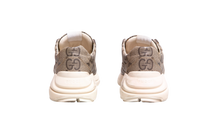 GUCCI SNEAKER RHYTON GG CANVAS OFF WHITE -  39/39,5 BR