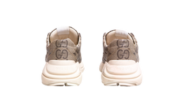 GUCCI SNEAKER RHYTON GG CANVAS OFF WHITE -  39/39,5 BR