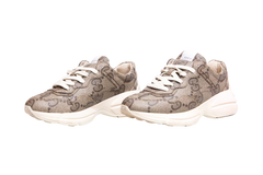 GUCCI SNEAKER RHYTON GG CANVAS OFF WHITE -  39/39,5 BR
