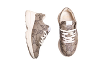 GUCCI SNEAKER RHYTON GG CANVAS OFF WHITE -  39/39,5 BR