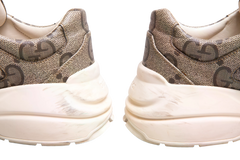 GUCCI SNEAKER RHYTON GG CANVAS OFF WHITE -  39/39,5 BR