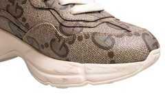 GUCCI SNEAKER RHYTON GG CANVAS OFF WHITE -  39/39,5 BR