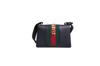 GUCCI SYLVIE BAG SMALL LEATHER BLACK
