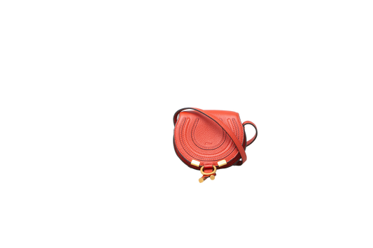 CHLOE MARCIE NANO IN GRAINED TERRACOTA