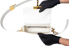 DIOR MINI MONTAIGNE OFF WHITE CALFSKIN