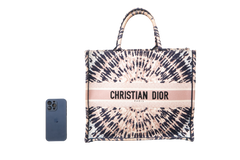 DESAPEGO JUJU NORREMOSE DIOR BOOK TOTE MULTICOLOR TIE EMBROIDERED
