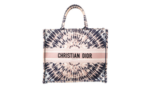 DESAPEGO JUJU NORREMOSE DIOR BOOK TOTE MULTICOLOR TIE EMBROIDERED