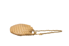 DESAPEGO JUJU NORREMOSE BOTTEGA SARDINE MEDIUM DARK PRALINE WITH CHAIN