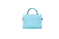 DIOR DIOREVER MINI FLAP GRIANED SKY BLUE