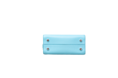 DIOR DIOREVER MINI FLAP GRIANED SKY BLUE