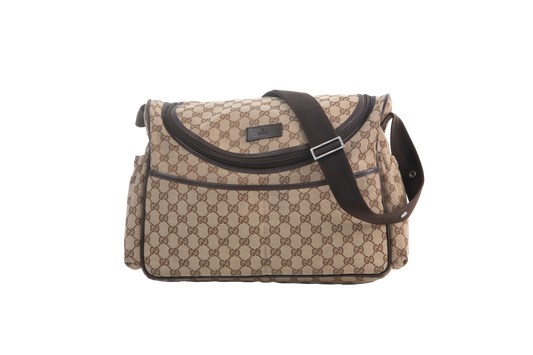 GUCCI MATERNITY DIAPER GG SUPREME CANVAS