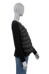 MONCLER MAGLIONE TRICOT CARDIGAN BLACK