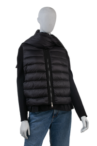 MONCLER MAGLIONE TRICOT CARDIGAN BLACK