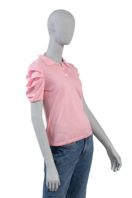 MIU MIU BLUSA POLO CASHMERE ROSE