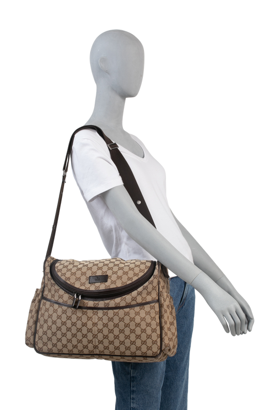 GUCCI MATERNITY DIAPER GG SUPREME CANVAS