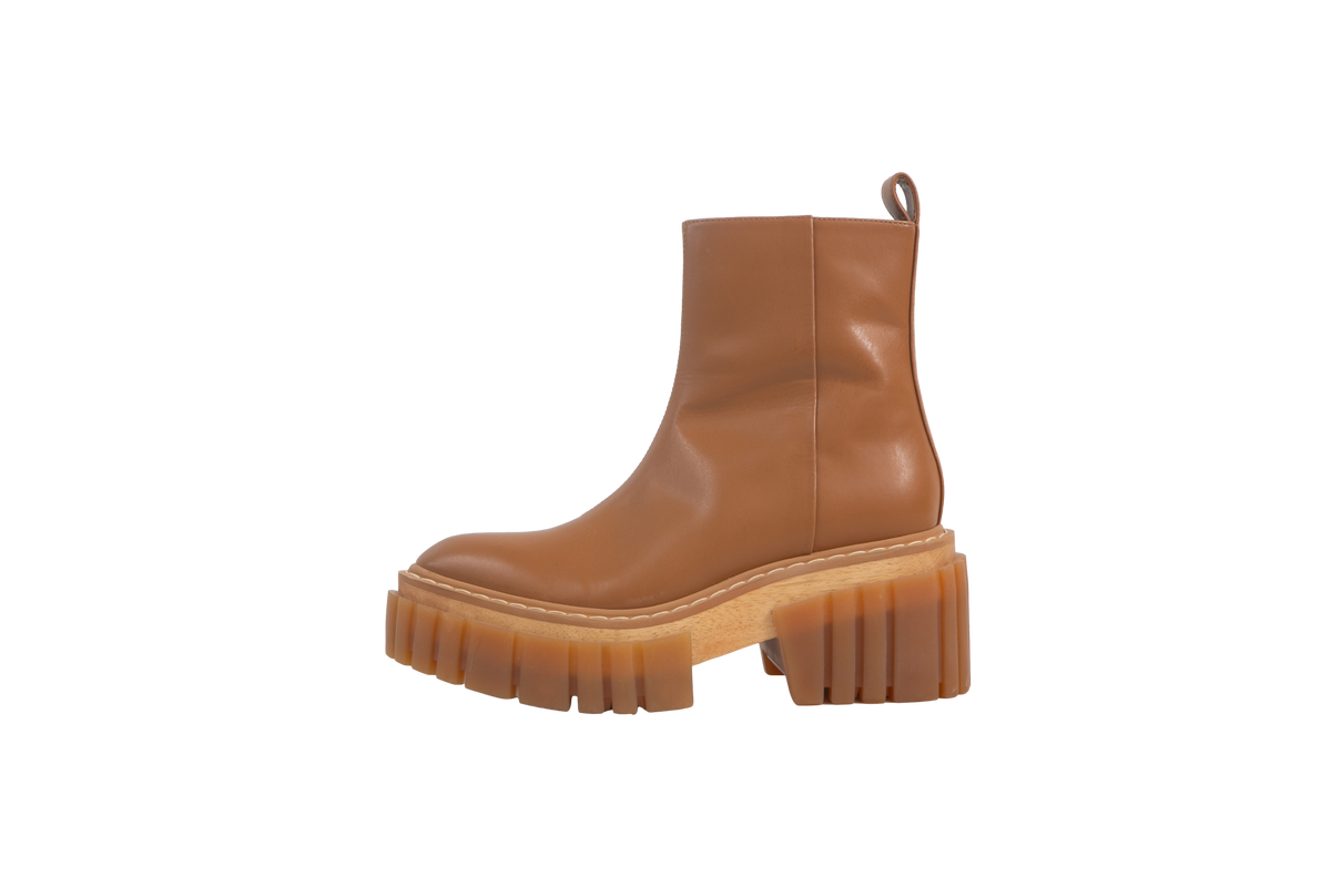 STELLA MCCARTNEY BOTA CARAMELO