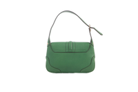 GUCCI G LOGO GREEN SHOULDER BAG