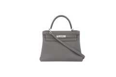 HERMÈS KELLY 28 RETOURNE GRIS ETAIN