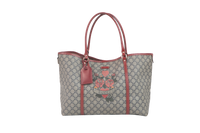 GUCCI JOY TOTE TATTOO RED & CANVAS