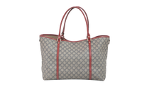 GUCCI JOY TOTE TATTOO RED & CANVAS