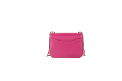 CHANEL CC MANIA FLAP BAG LAMSBKIN PINK