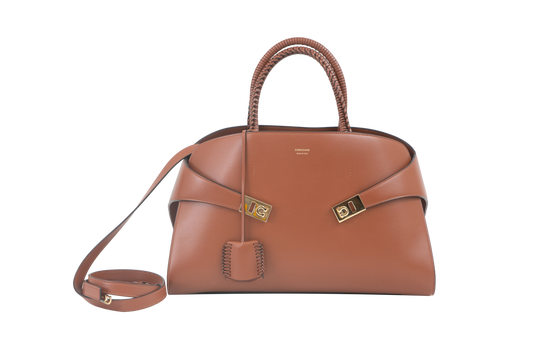 FERRAGAMO TOTE HUG CARAMEL