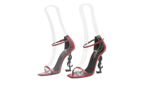 DESAPEGO THASSIA NAVES YSL SANDAL OPYUM ROUGE ET BLACK - 37 BR