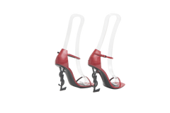 DESAPEGO THASSIA NAVES YSL SANDAL OPYUM ROUGE ET BLACK - 37 BR