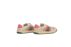 DESAPEGO THASSIA NAVES GUCCI SNEAKER SCREENER TODDLER WEB PINK - 37 BR