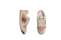 DESAPEGO THASSIA NAVES GUCCI SNEAKER SCREENER TODDLER WEB PINK - 37 BR