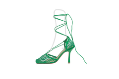 DESAPEGO THASSIA NAVES BOTTEGA SANDAL STRETCH LACE UP GRASS - 37 BR