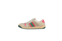 DESAPEGO THASSIA NAVES GUCCI SNEAKER SCREENER TODDLER WEB PINK - 37 BR