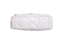 CHANEL 19 LARGE FLAP LAMBSKIN IVOIRE