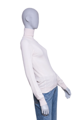 LORO PIANA WOOL TURTLENECK SWEATER CASHMERE BEIGE