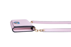 VALENTINO THE BOLD WALLET ON STRAP BLUSH