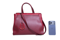 FENDI SHOPPING 2JOURS MEDIUM CHERRY