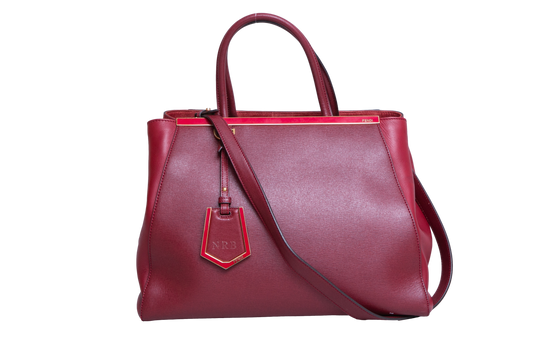 FENDI SHOPPING 2JOURS MEDIUM CHERRY