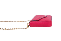 LV POCHETTE FÉLICIE MONOGRAM EMPREINTE RED