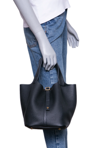 HERMÈS PICOTIN 22 LOCK TAURILLON CLEMENCE NOIR