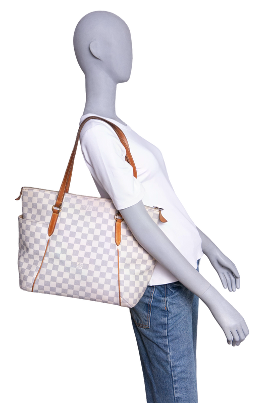 LOUIS VUITTON TOTALLY MM DAMIER AZUR