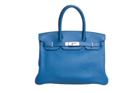 HERMÈS BIRKIN 30 TOGO BLEU COBALT PALLADIUM HDWR